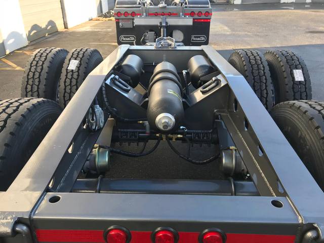 Gray two axle nitrogen booster with Honda power pack and nitrogen cylinders, photo 5 of 10